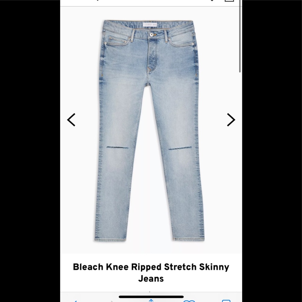 Brand new unworn Topman jeans